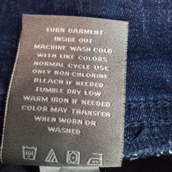 Torrid Sz 1 Lean Jeans 14 16 1X Womens Crop Super Soft Denim Blue Stretch Capri - Picture 10 of 11